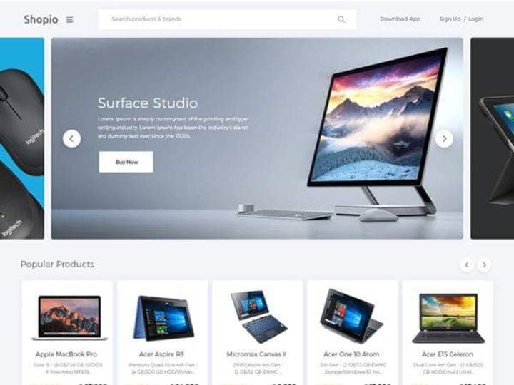 Cover image for  E-commerce Website Development