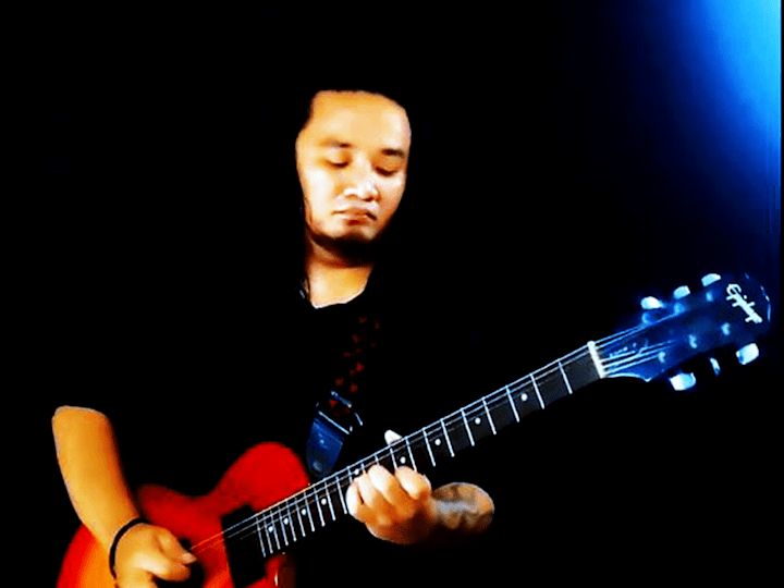 Cover image for I will create studio-quality e. guitar tracks (Mixed/Mastered)
