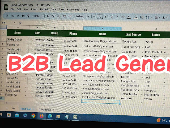 Cover image for B2B Lead Generation