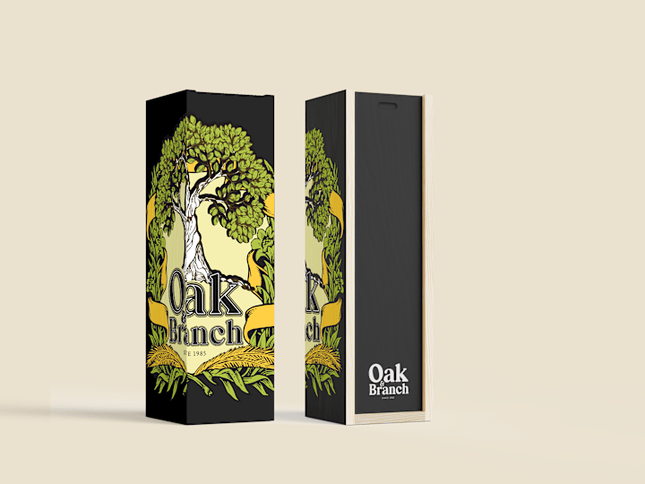 Cover image for Oak & Branch-Packaging design