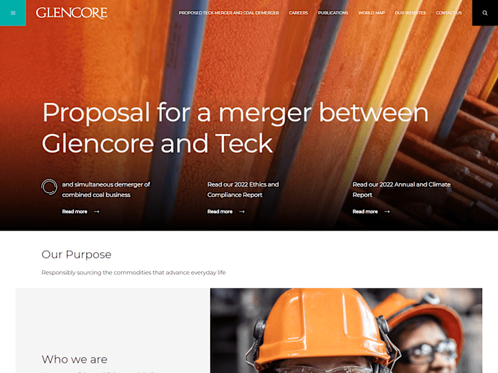 Cover image for Glencore