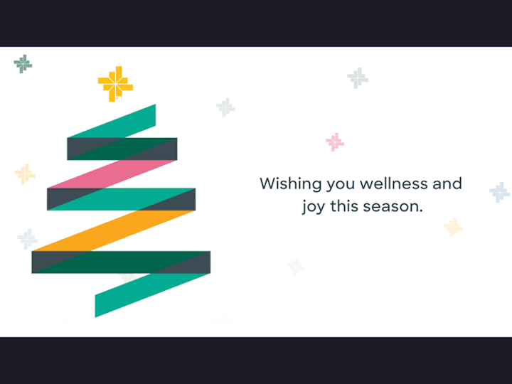 Cover image for Motion Design Holiday Card for Baylor Scott & White Health