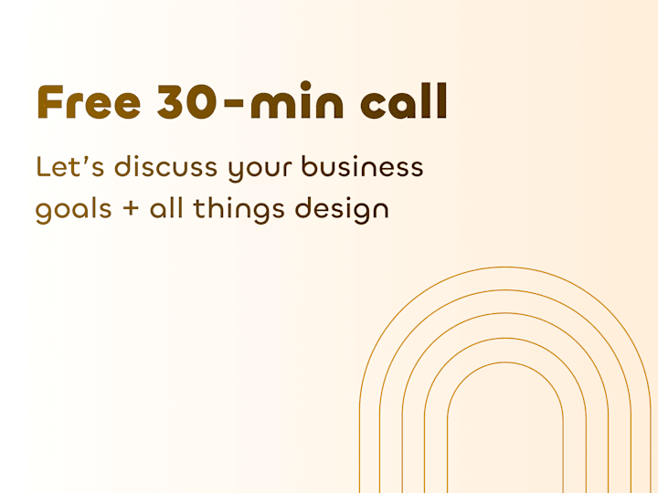 Cover image for 💡 FREE 30-Min Call: Let's Chat About Your Product + Goals