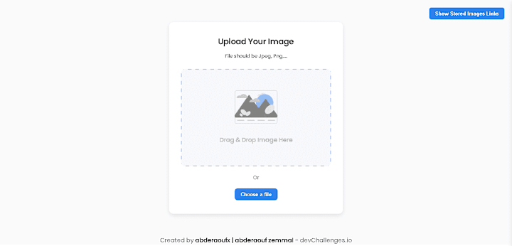 Cover image for Image Uploader