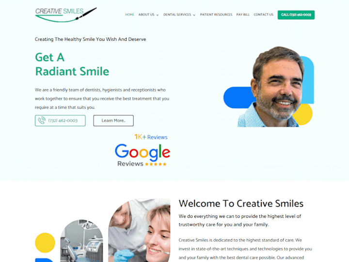 Cover image for Dental Website