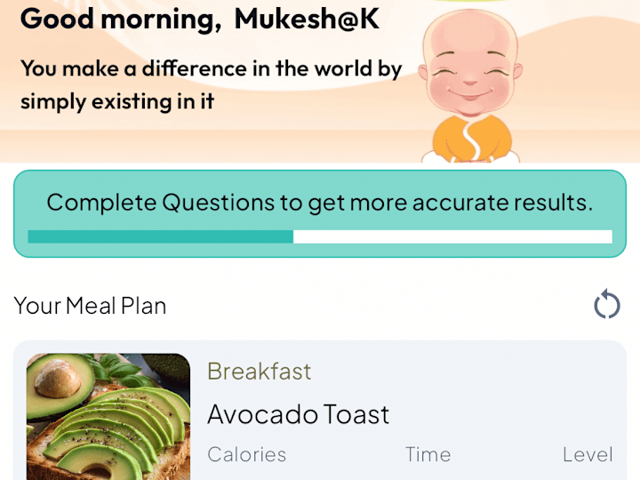 Cover image for AI based Meal and Exercise Planner