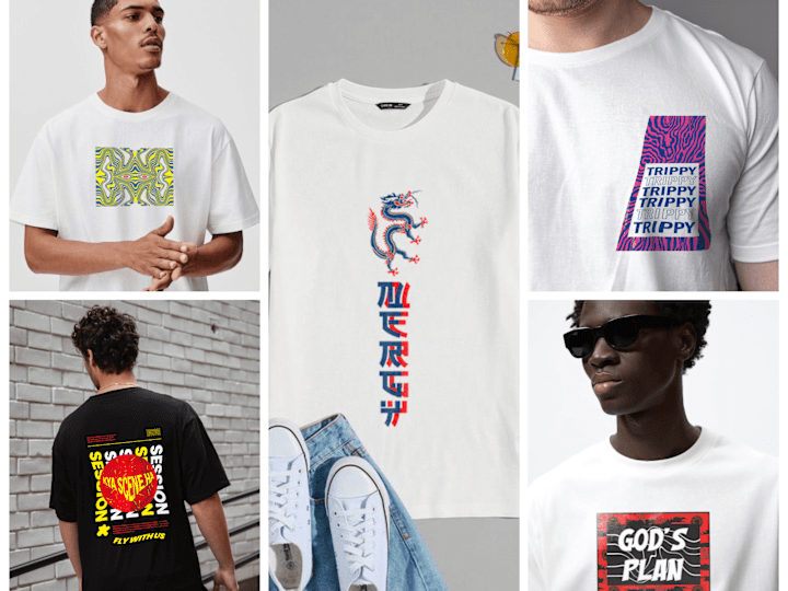 Cover image for Merchandise, Illustrations & Graphic Designs