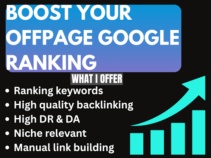 Cover image for I will catapult your google rankings with my seo authority links