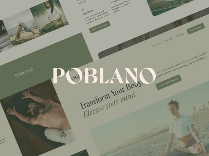 Cover image for Poblano - Webflow Web Design 