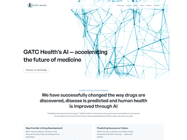 Cover image for GATC Health Website