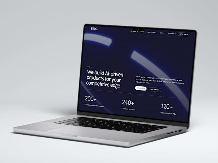 Cover image for Silo AI - Website redesign Webflow development