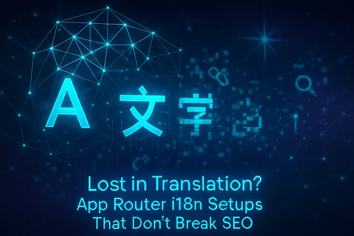 Cover image for Lost in Translation? App Router i18n Setups That Don't Break SEO