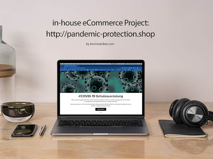 Cover image for In-House eCommerce Project | Healthcare Industry