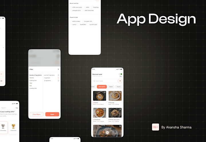 Cover image for UX UI App Design