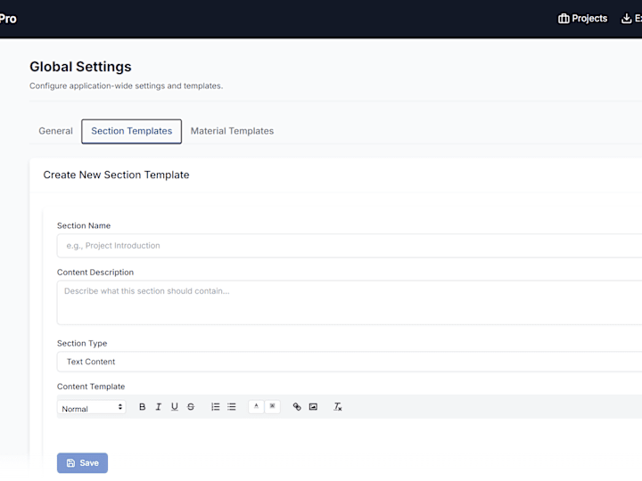 Cover image for ProposalPro - Professional Proposal Generator