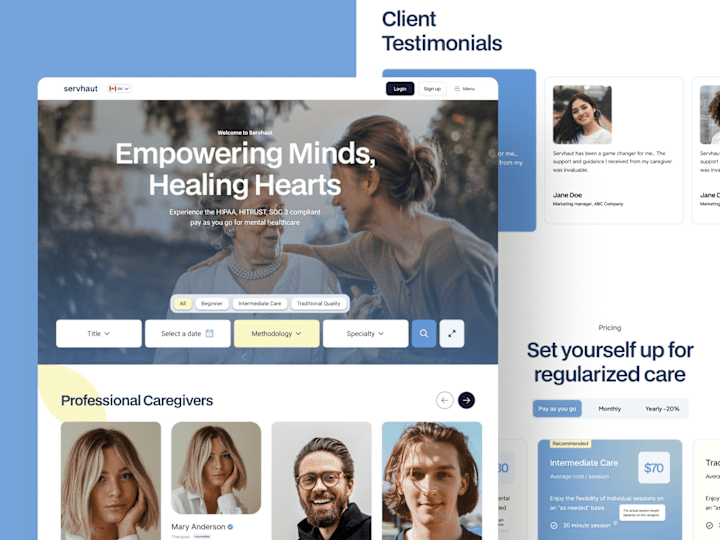 Cover image for Servhaut Mental Health Platform