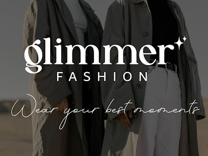 Cover image for Glimmer Fashion - Brand Identity