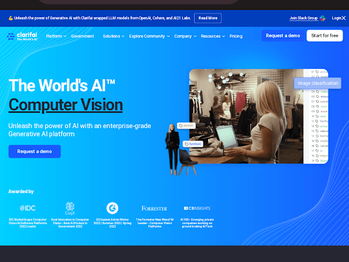 Cover image for Clarifai