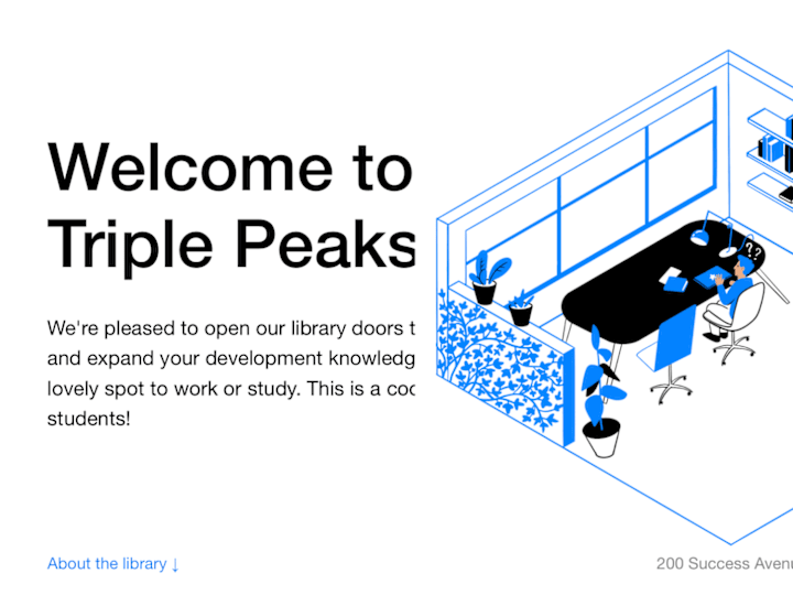 Cover image for Triple Peaks Library