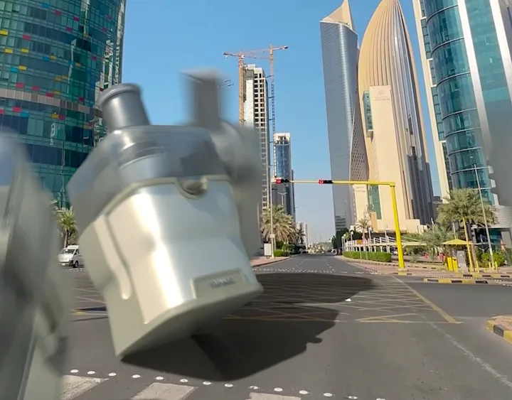 Cover image for VFX video for a product design
