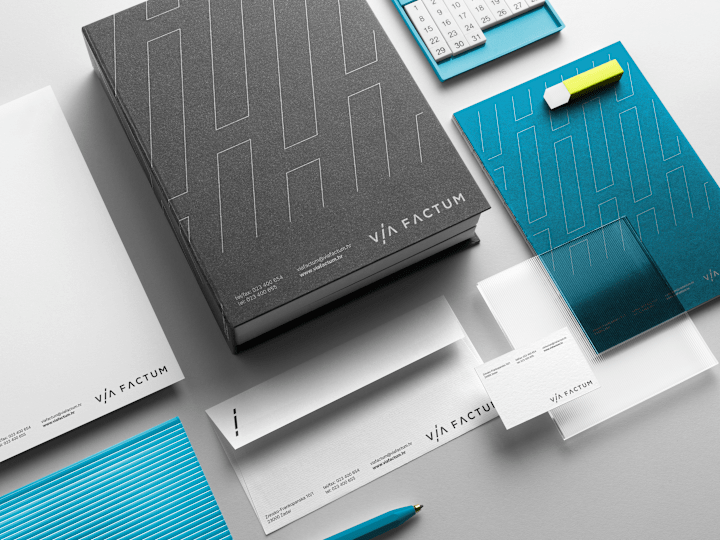 Cover image for Brand identity for Civil engineering and architecture firm.