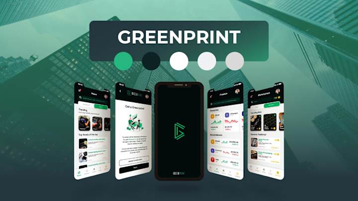 Cover image for UI/UX Design for Greenprint Financial App