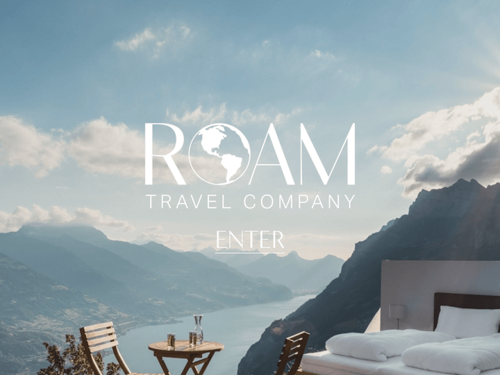 Cover image for Luxury Travel Agency Logo and Squarespace Website Design