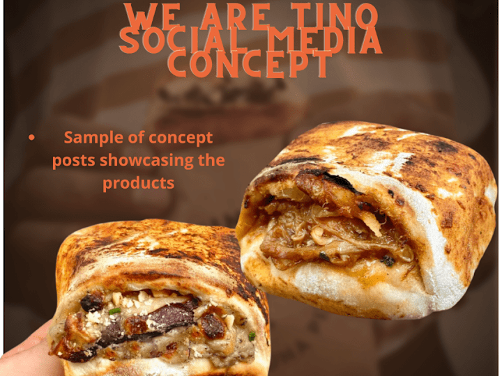 Cover image for Social media content sample for a restaurant