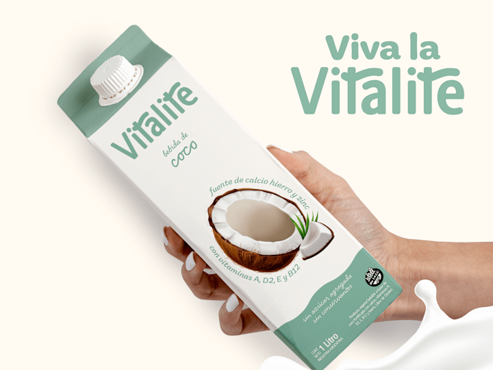 Cover image for Vitalite | Vegan Milk Packaging on Behance