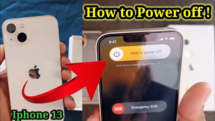 Cover image for How to power off iphone 13 || Iphone ko Switch off kaise kare  …