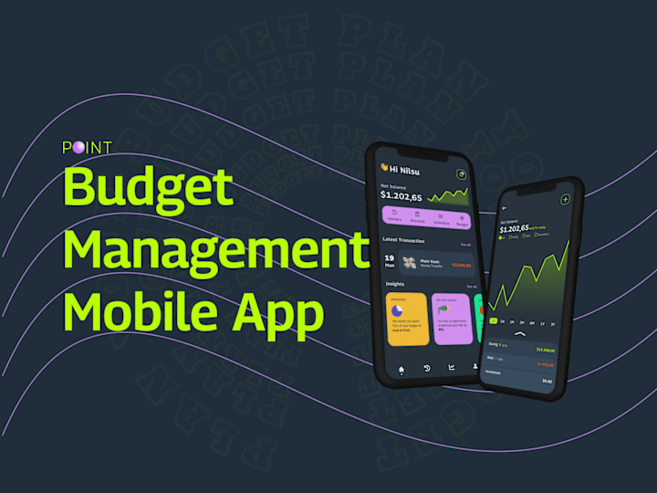 Cover image for Point - Budget Management App UX/UI Design