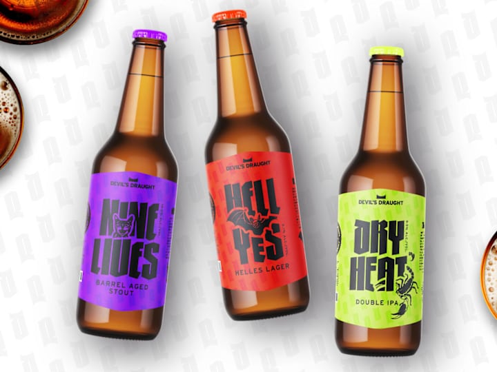 Cover image for Devil’s Draught Brewery Branding