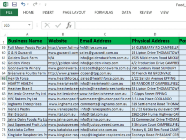 Cover image for Data Entry for E-commerce Product List