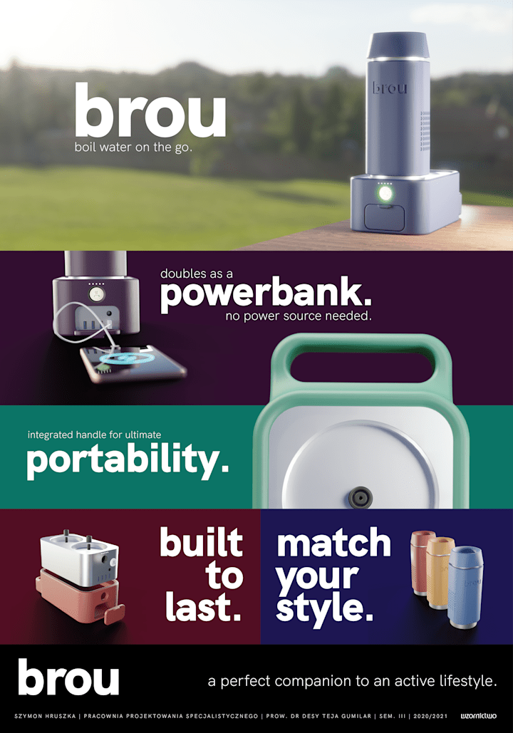 Cover image for BROU - a portable hot beverage station