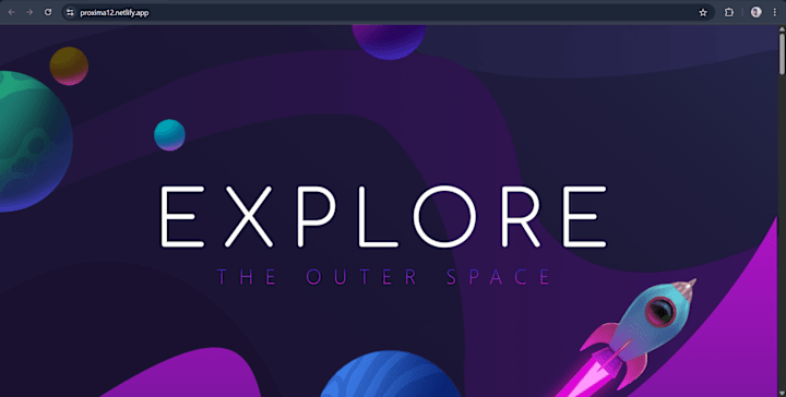 Cover image for Proxima – NASA Space Apps 2025 Galactic Winner