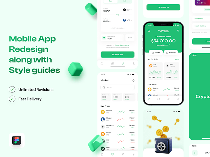 Cover image for You will get bank app, fintech bank app, trading app, wallet app