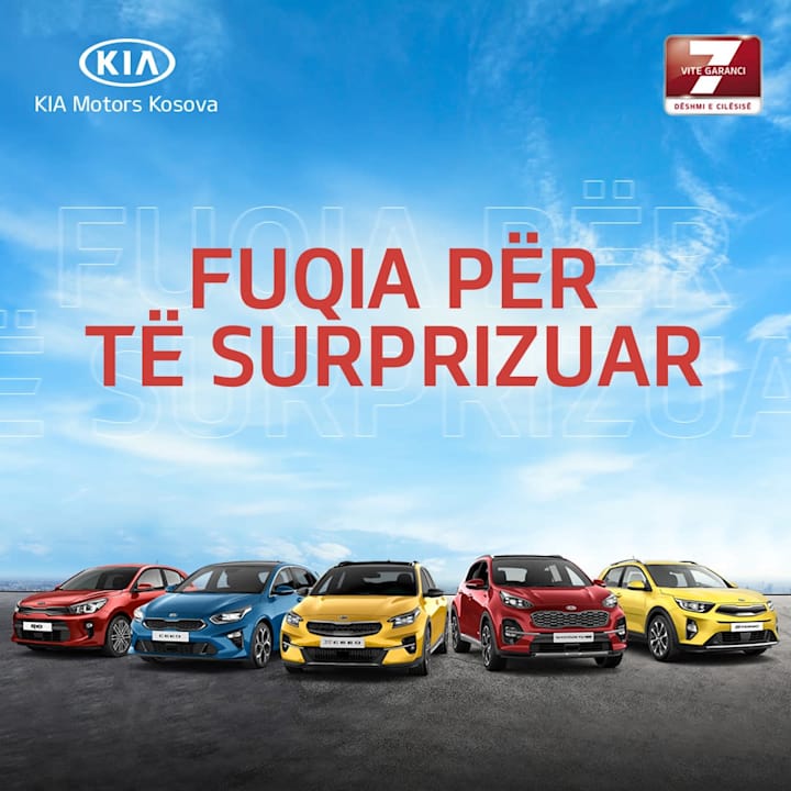 Cover image for KIA Motors Kosova Social Media Posts