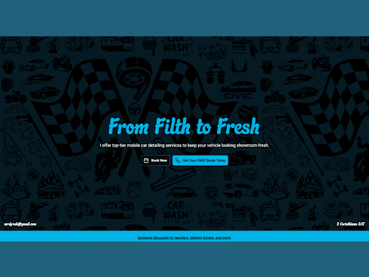 Cover image for Mr. O Fresh Landing Page