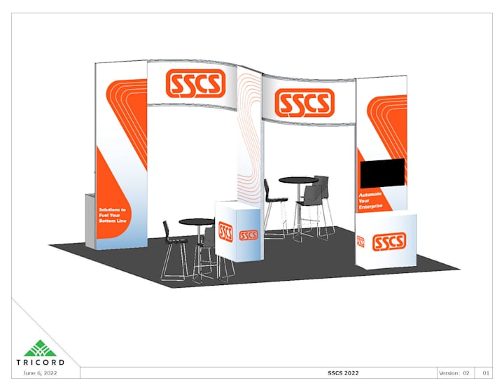 Cover image for Tradeshow Booth Design for NACS 2022