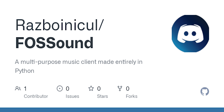 Cover image for FOSSound: A multi-purpose music client