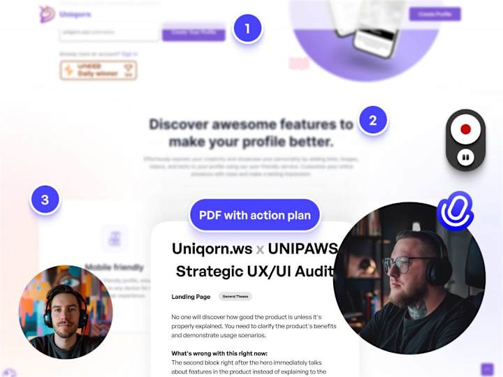 Cover image for Uniqorn.ws UI/UX Review: Key Insights for Growth & Monetization