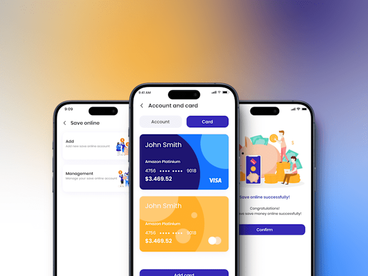Cover image for Mobile App Design for Banking App
