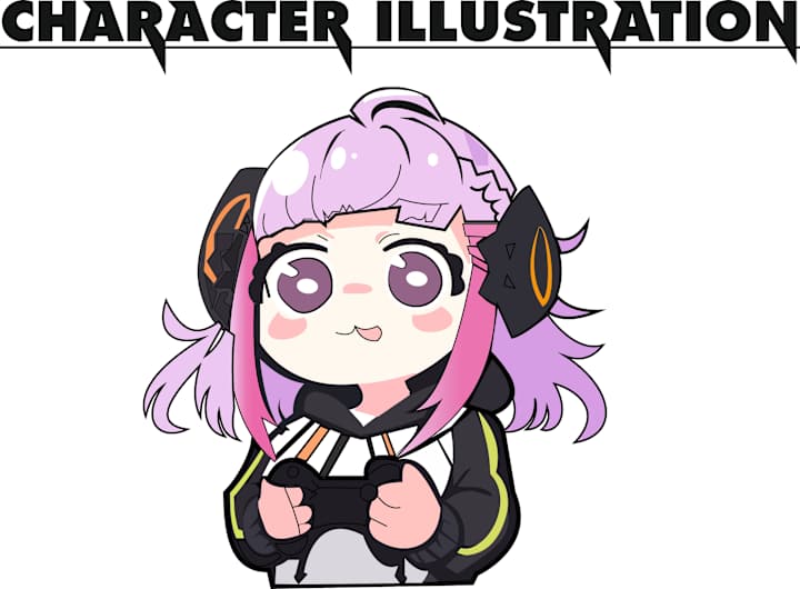Cover image for Character illustration