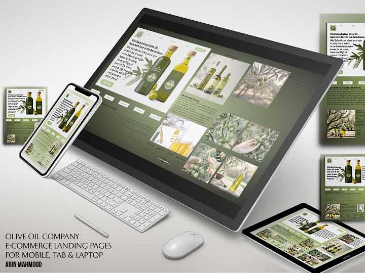 Cover image for E-commerce landing page 