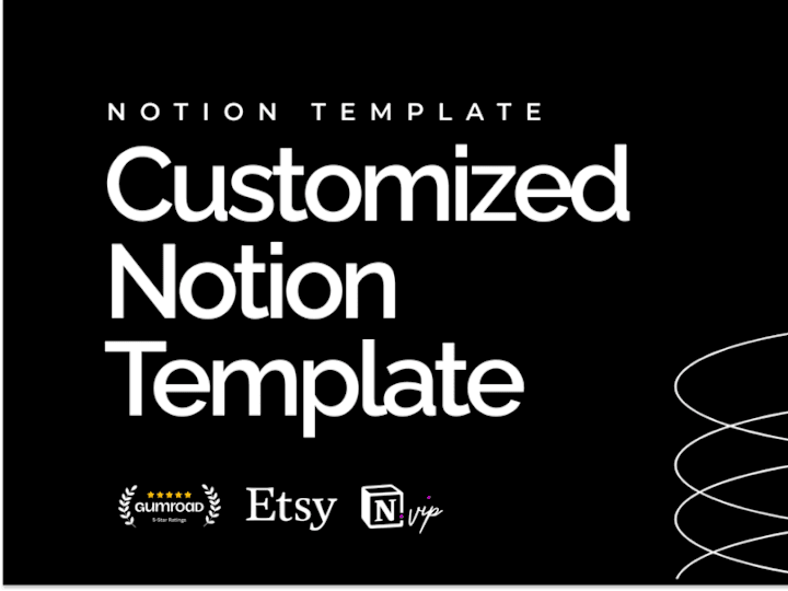 Cover image for Custom Notion Template