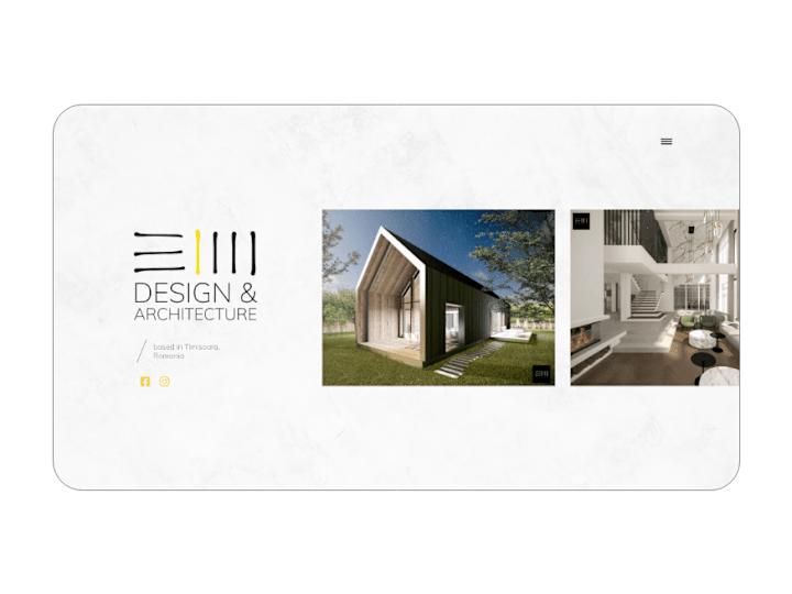 Cover image for DESIGN // Design & Architecture Studio Website