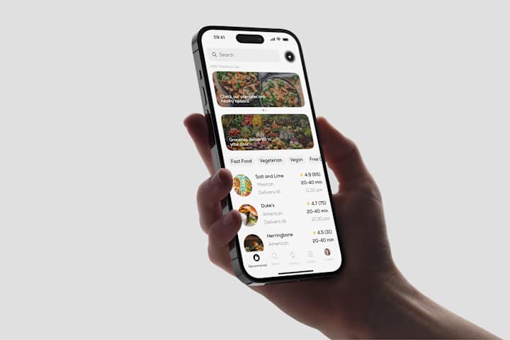 Cover image for Tadam : Food delivery app