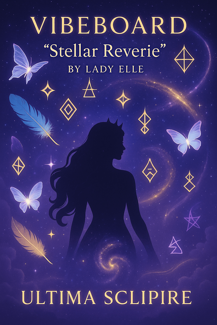 Cover image for VIBEBOARD-STELLAR REVERIE by LADY ELLE