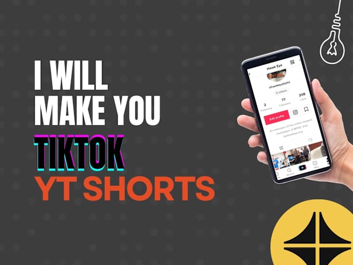 Cover image for I will make Tiktok / Youtube Shorts Video for You