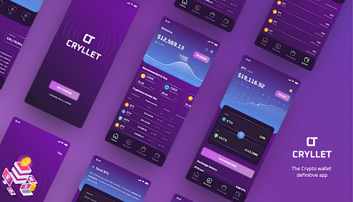 Cover image for UI UX Design - Crypto Currency app - Case of Study